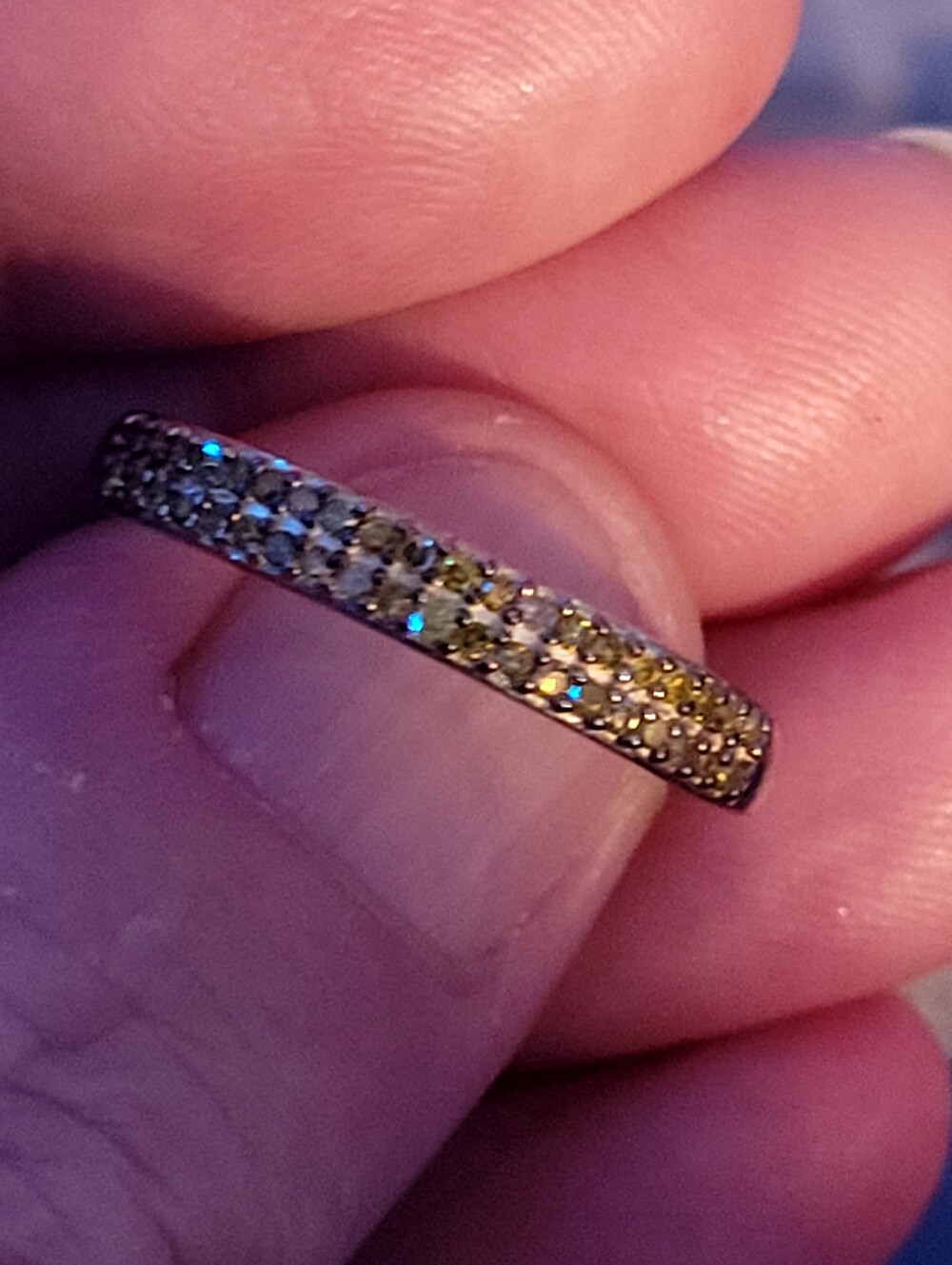 Yellow Diamond Ring FIRM PRICE
